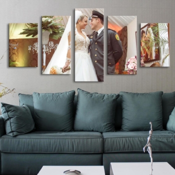 Usando painéis, quadros e canvas para inovar na decoração
